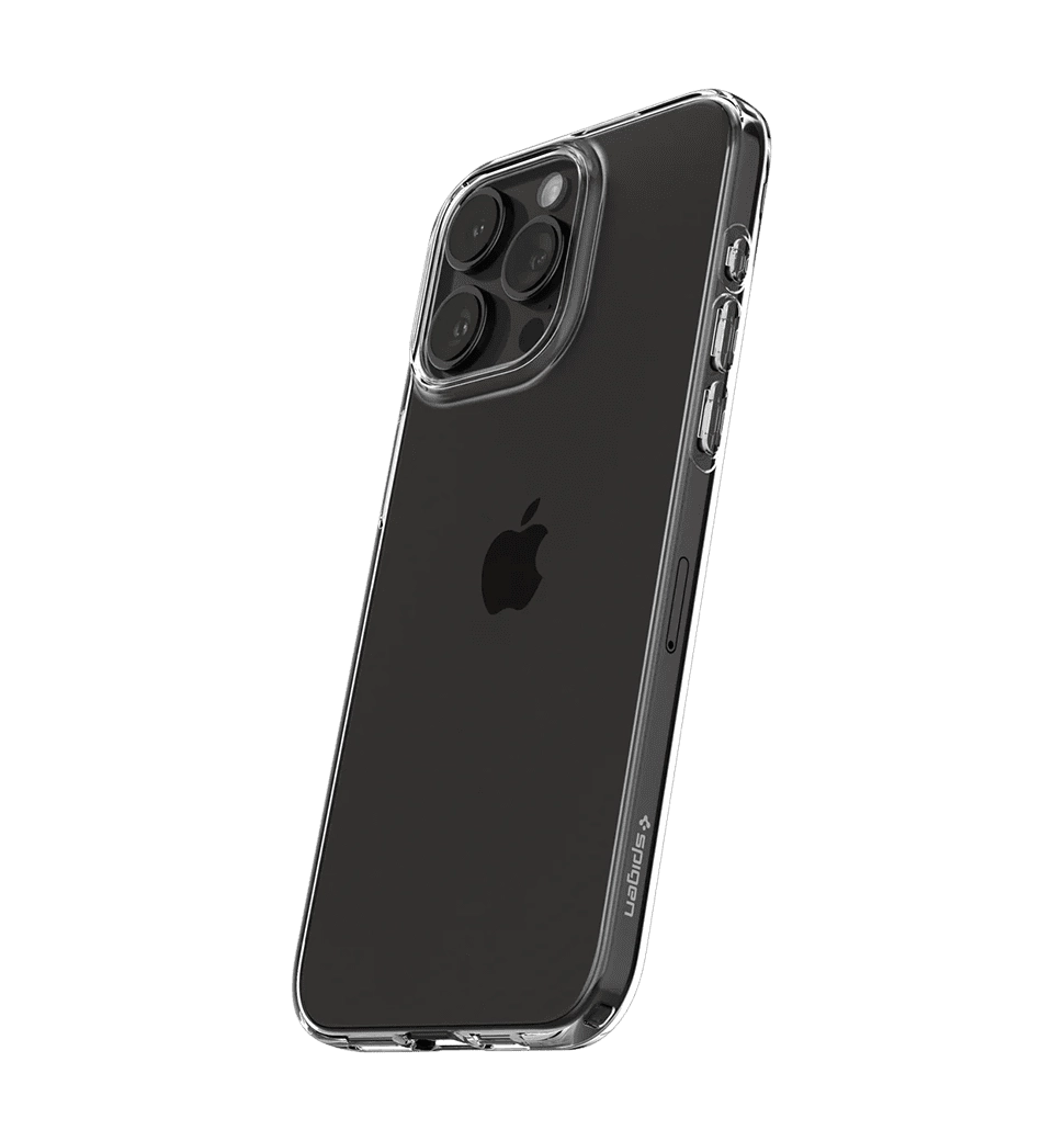 Чехол Spigen для Apple iPhone 15 Pro Liquid Crystal, Crystal Clear (ACS06699)
