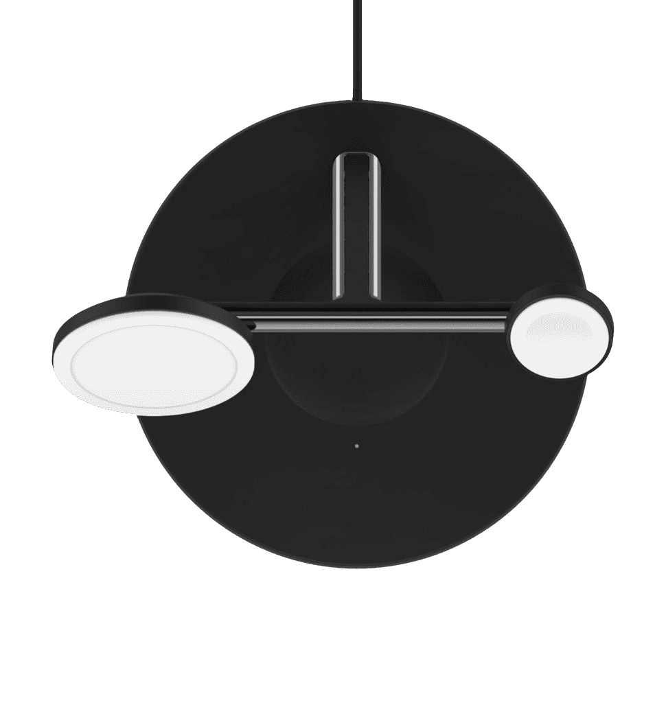 Беспроводной ЗП Belkin MagSafe 3in1 Wireless Charger, black (WIZ017VFBK)