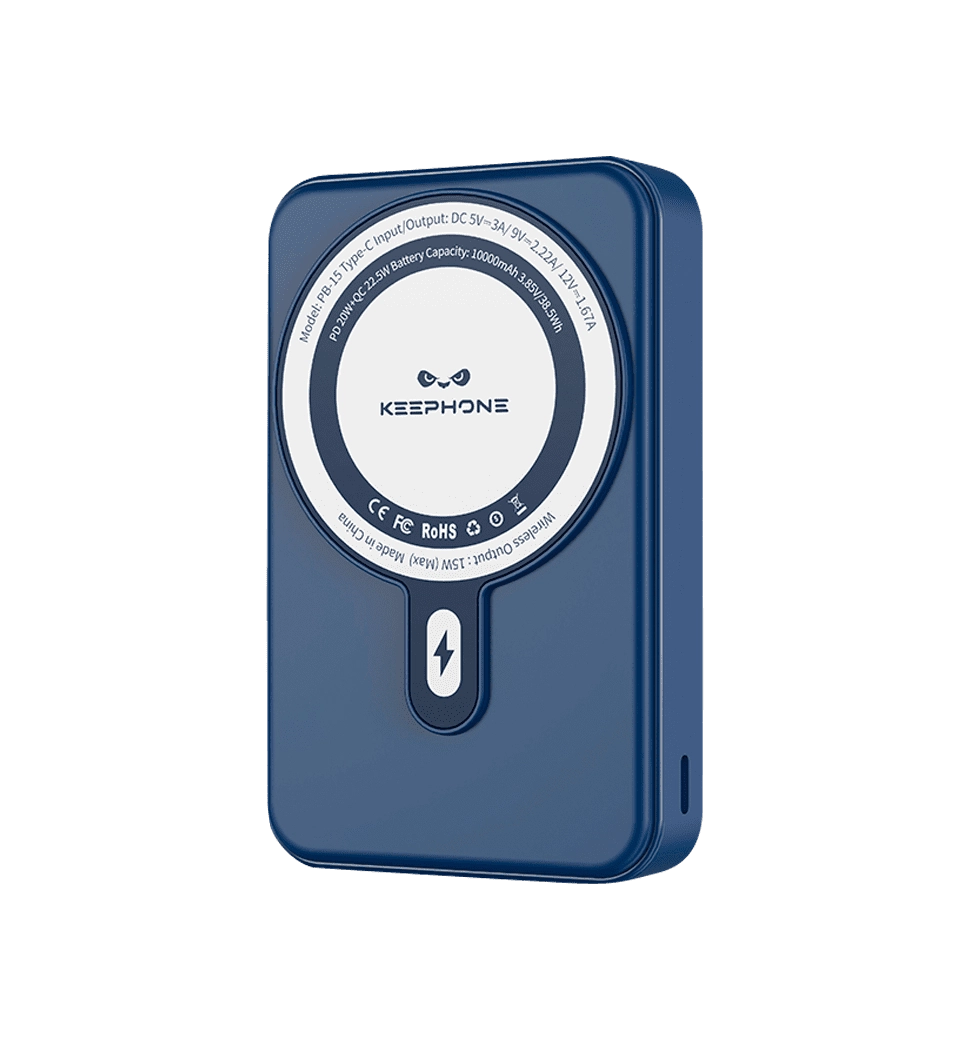 Дополнительная батарея Keephone Snap Stand, 5000mAh blue (KPSNPOPB-18BL)