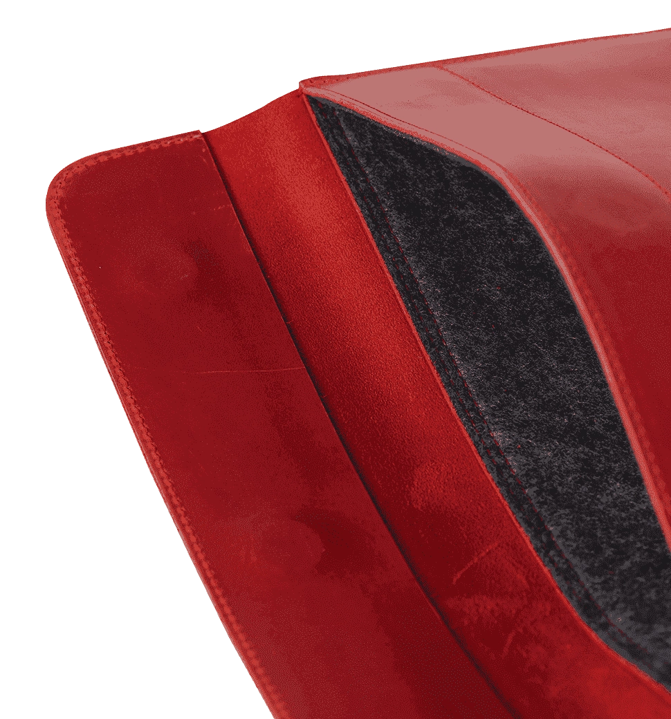 Шкіряний чохол INCARNE Klouz MacBook Air 13" 2018-2022 червоний