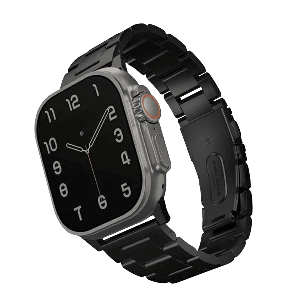 Ремешок Uniq Osta для Apple Watch 49 | 45 | 44 | 42 mm Midnight Black (Uniq-49MM-OSTABLK)