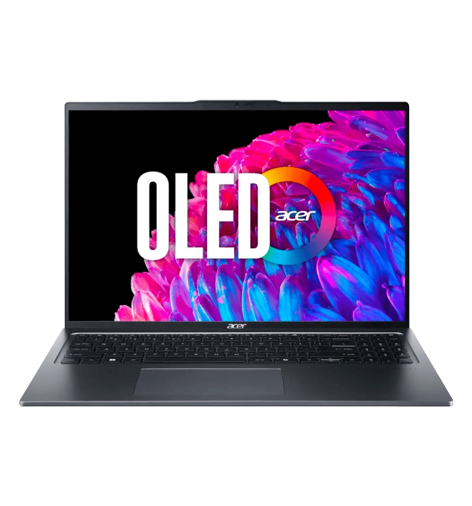 Ноутбук Acer Swift Go 16 SFG16-72 16" 3.2K OLED, Intel U7-155H, 32GB, F1TB, UMA, Lin, серый