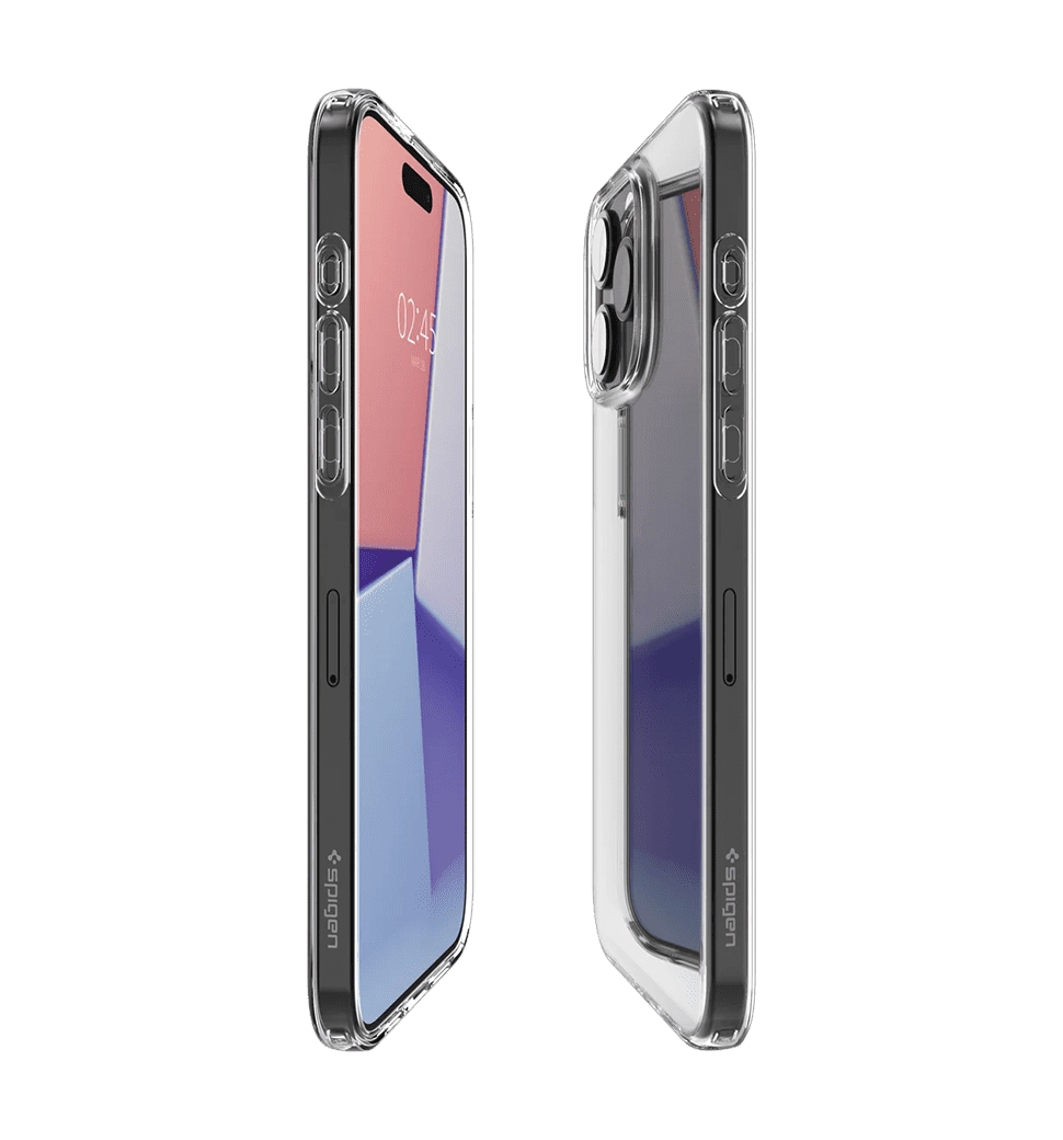 Чехол Spigen для Apple iPhone 15 Pro Liquid Crystal, Crystal Clear (ACS06699)