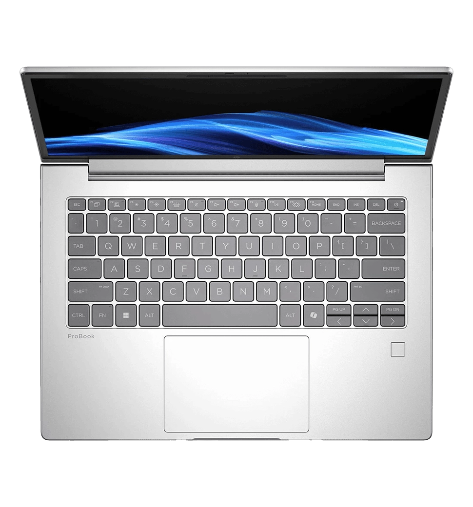 Ноутбук HP 14" (AT6F4AV_ITM1) 14I/U5 225H/32 (2x16) DDR5/512/int/WC IR/F P/DOS/BL/Aluminium HP ProBook