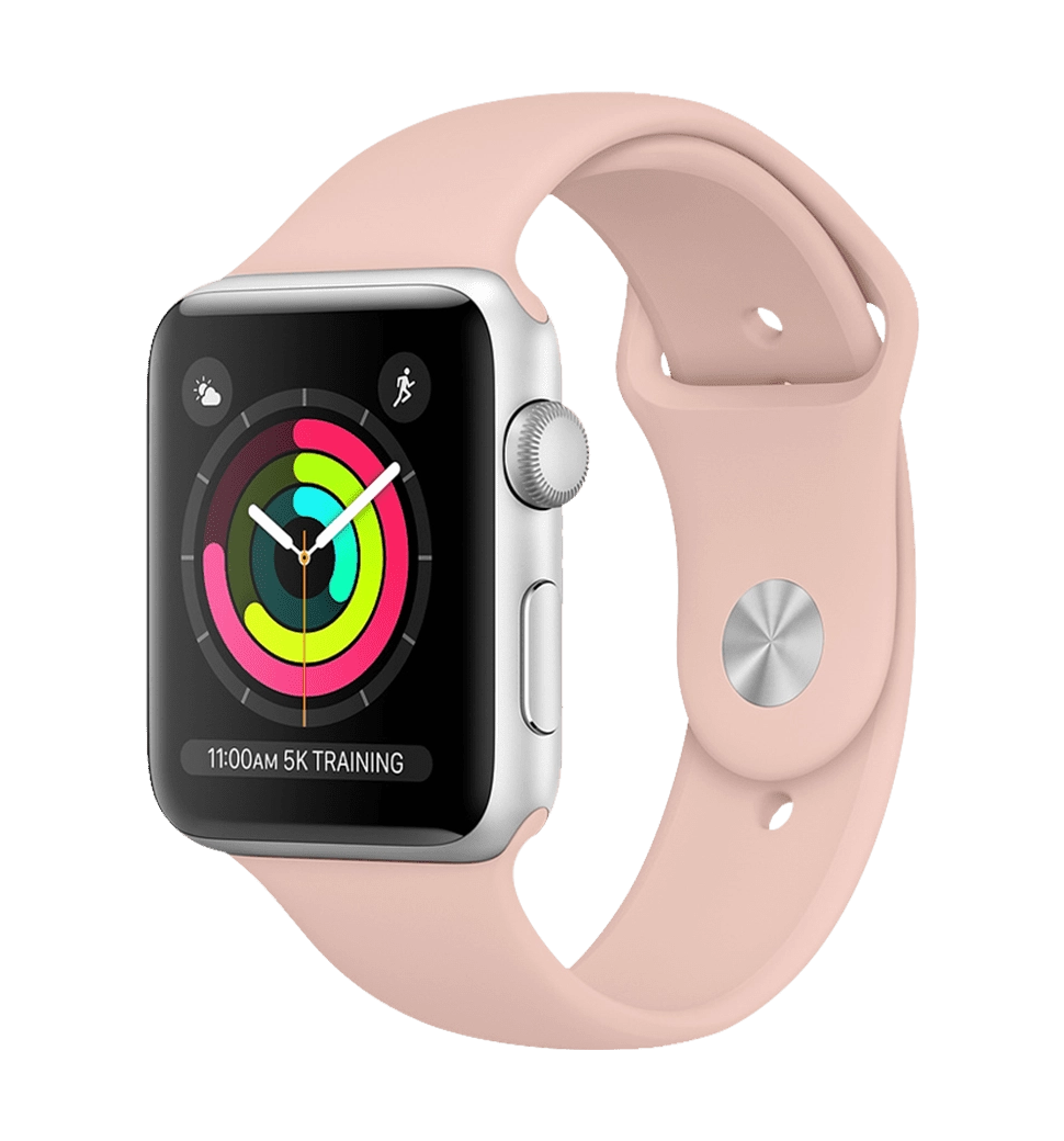 Ремешок Apple Watch 42mm Pink Sand Sport Band (MNJ92)
