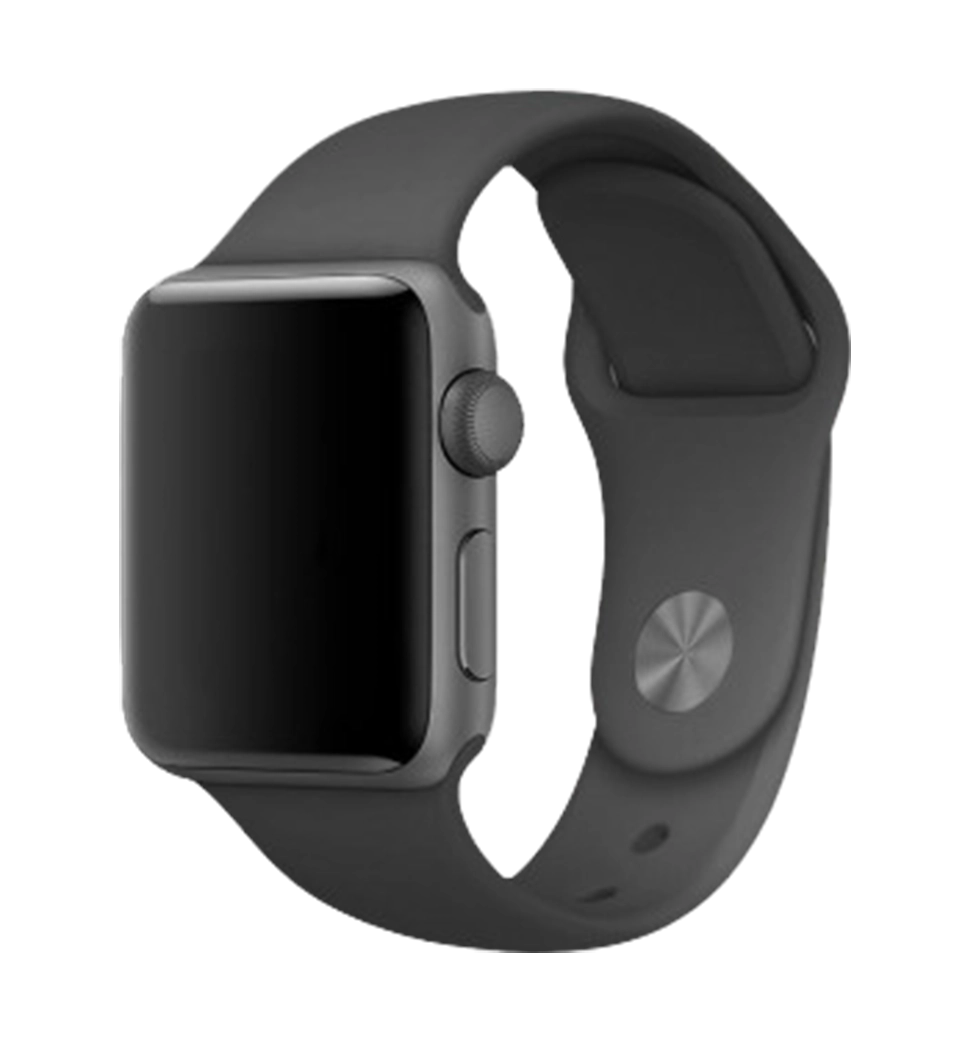 Ремiнець Silicone Copy 38/40/41mm Charcoal Gray