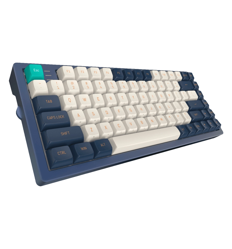 Игровая клавиатура DARK PROJECT KD83A Mech. Gateron cap teal ENG/UA (KB-GCT-831-502124)
