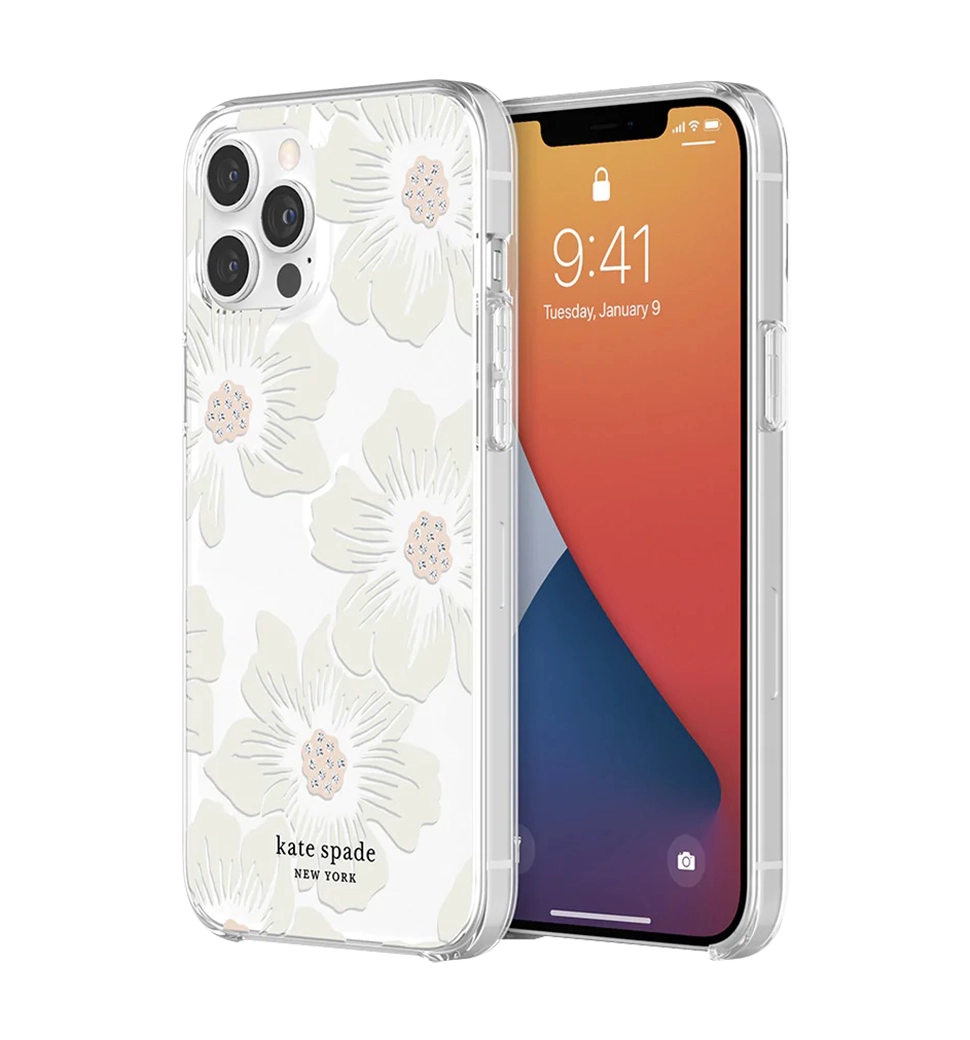 Чохол Kate Spade iPhone 12 Pro Max Hollyhock Floral (KSIPH-154-HHCCS)