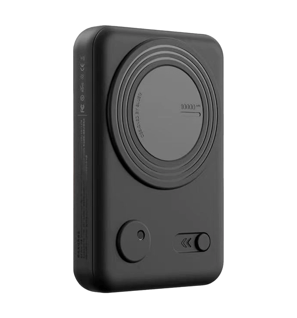 Дополнительная батарея Blueo Wireless Powerbank with Stand 10000 mA Black (P010BLK(S))