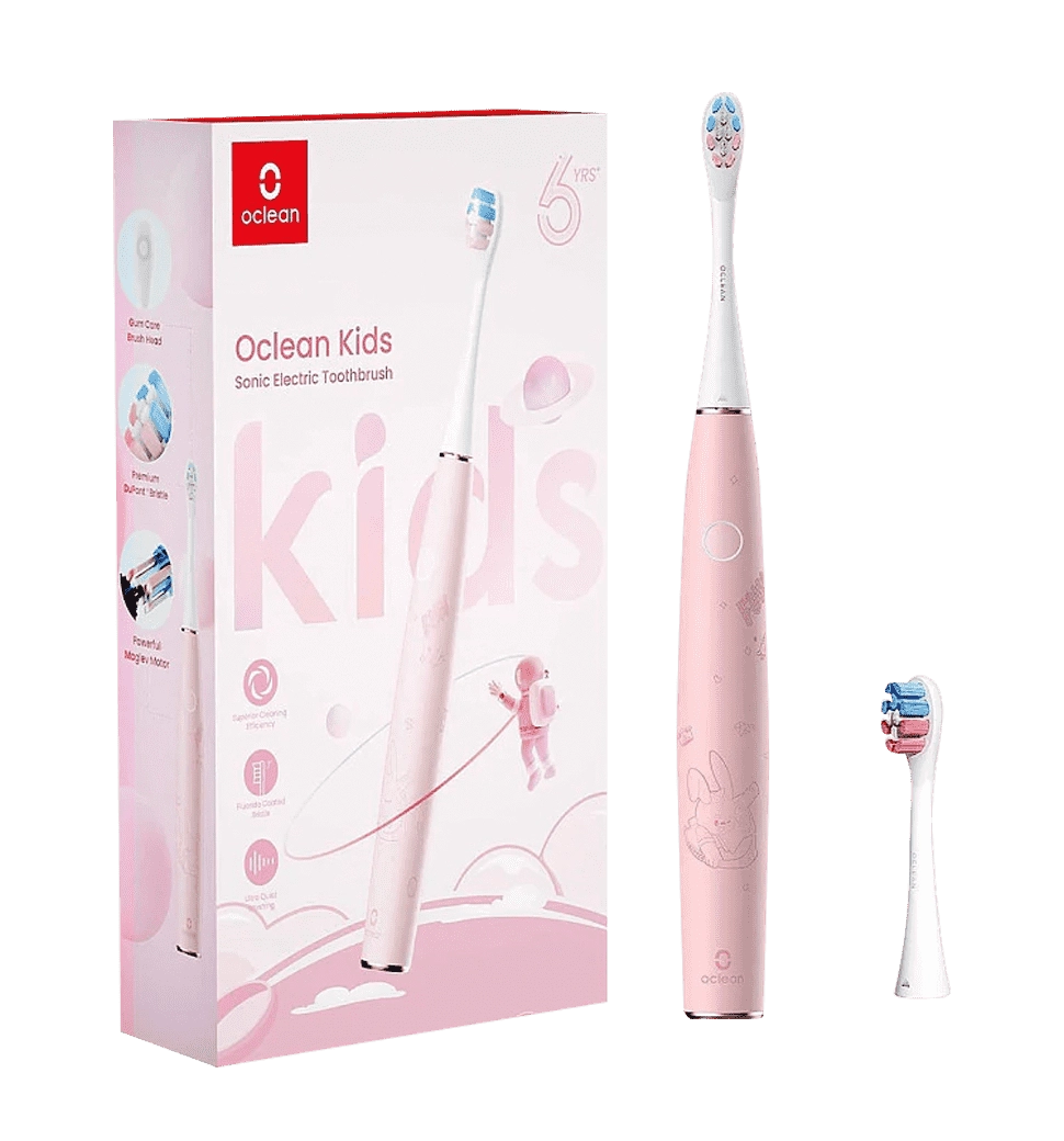 Умная зубная електрощетка Oclean Kids Electric Toothbrush Pink (6970810552409)