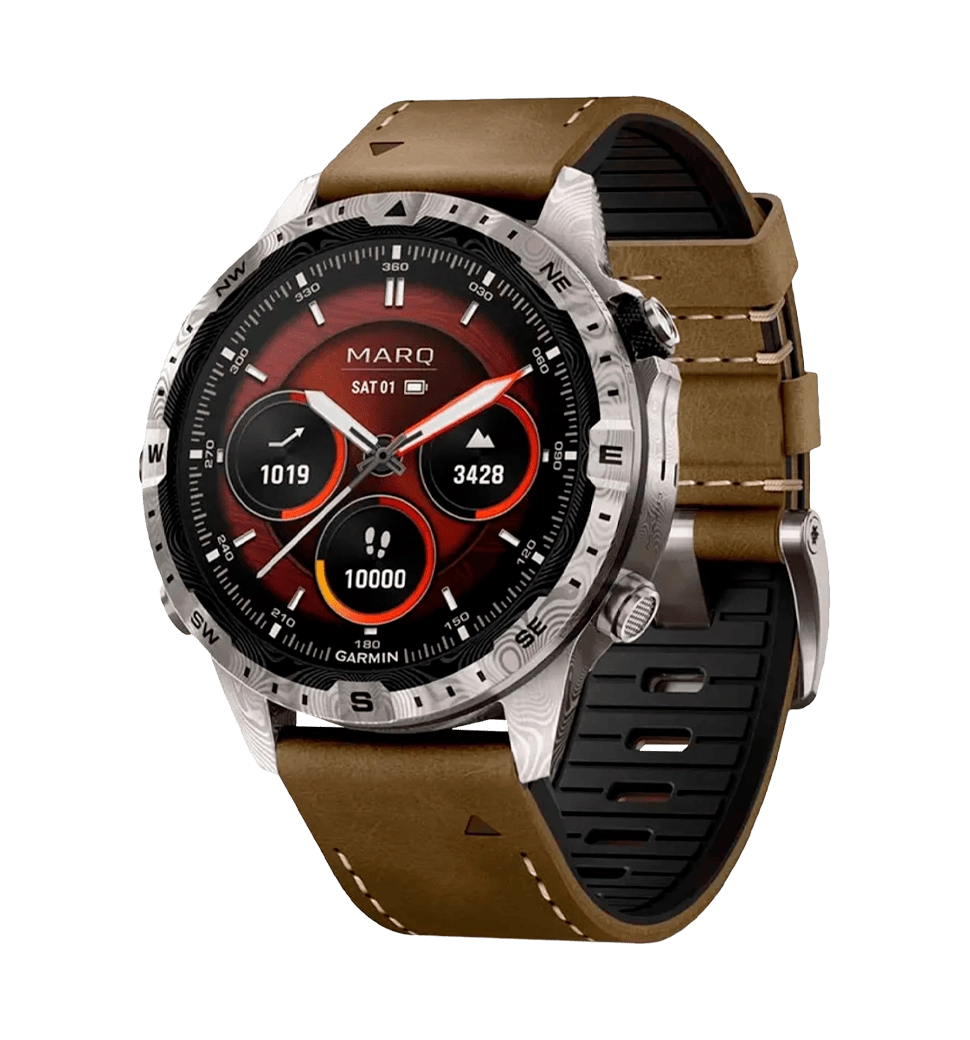 Смарт-часы Garmin MARQ (Gen 2) Adventurer - Damascus Steel Edition (010-03393-30/31)