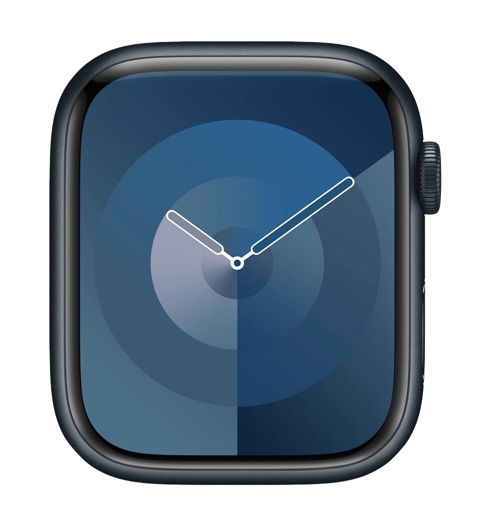 Apple Watch Series 9 41mm Midnight Aluminum Case with Midnight Sport Band S/M (MR8W3)
