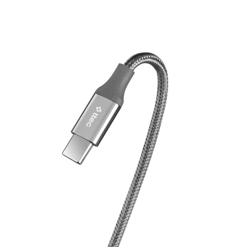 Кабель Ttec Alumi Cable 100W Type-С- Type-С 1,5м Space Gray (2DK53UG)