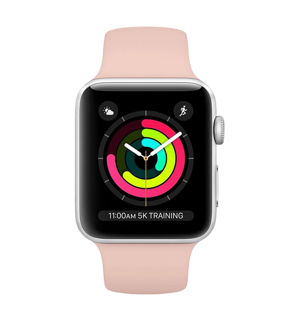 Ремешок Apple Watch 42mm Pink Sand Sport Band (MNJ92)