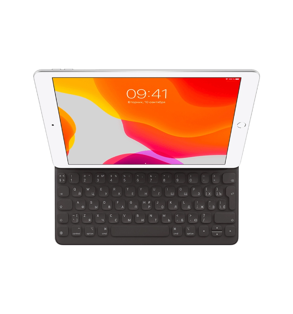 Apple Smart Keyboard for iPad 10.2 (7/8th gen) and iPad Air (3rd gen) - Russian UA (MX3L2RS/A)