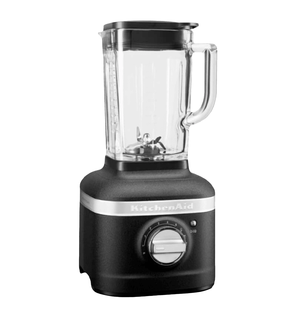 Блендер KitchenAid Artisan K400 1,4 л 5KSB4026EBK зі скляним стаканом, колір чавун