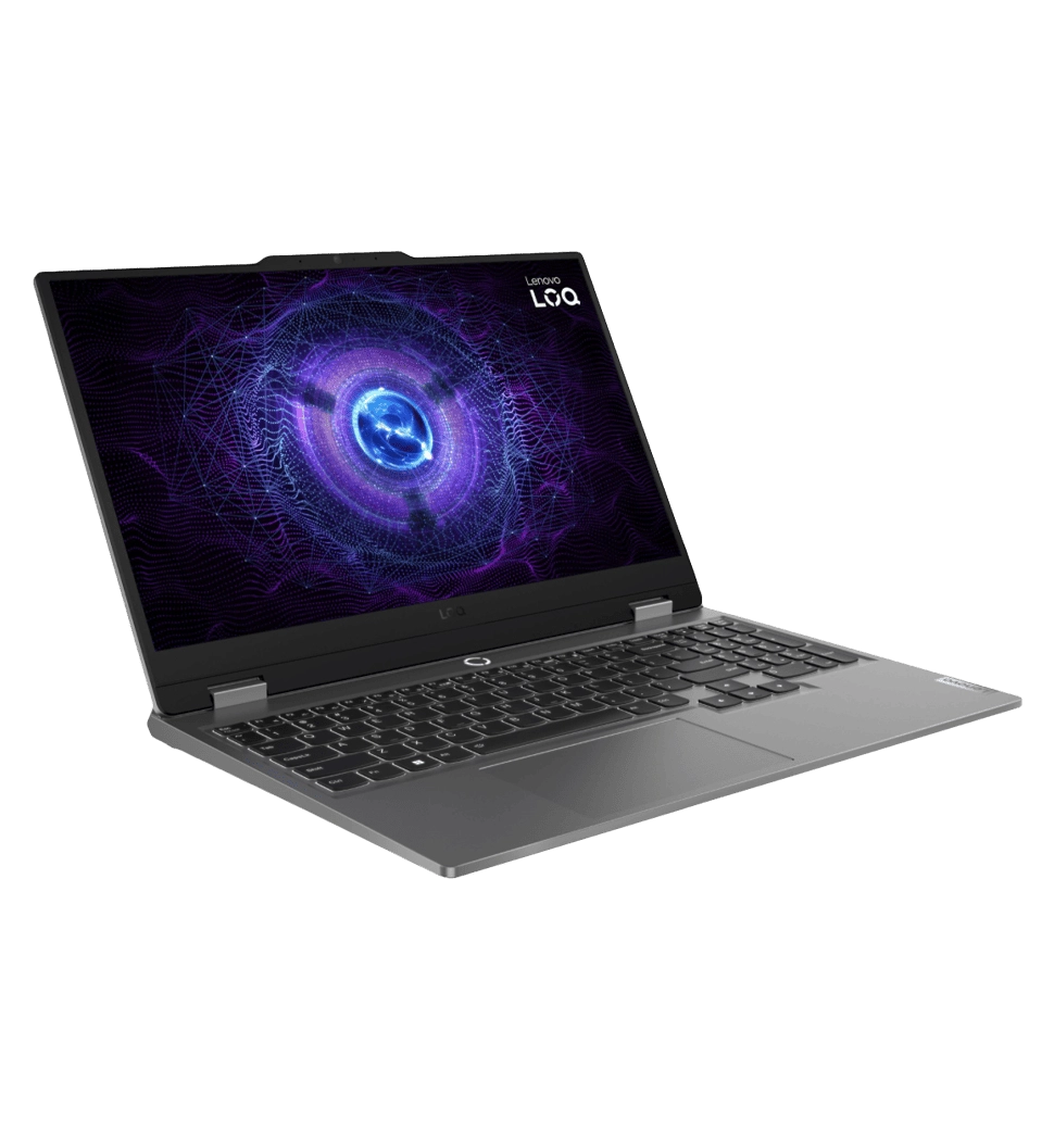 Ноутбук 15,6" Lenovo LOQ 15IAX9 (83GS00MGRA) Intel i5-12600HX/16/1TB/RTX 4050 6GB/ DOS/BL/Luna Grey