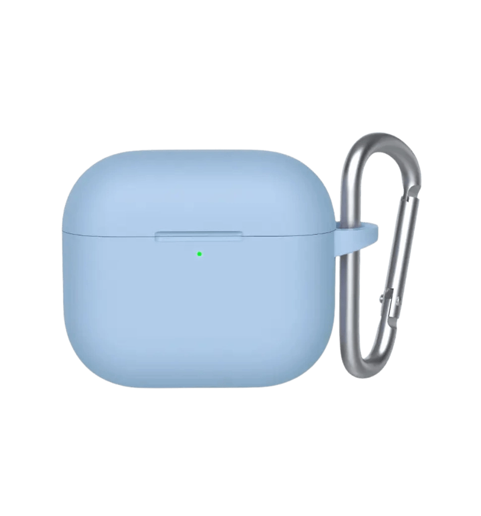 Чехол Blueo Airpods 4 Liquid Silicone Case Light Blue (B44-A4LBL)