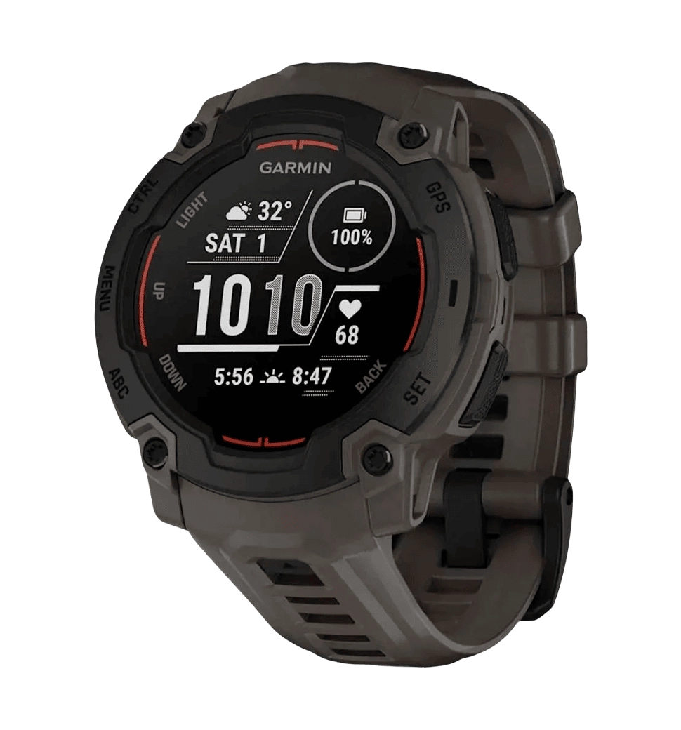 Смарт-годинник Garmin Instinct E 45mm Black with Charcoal Band (010-02933-00)
