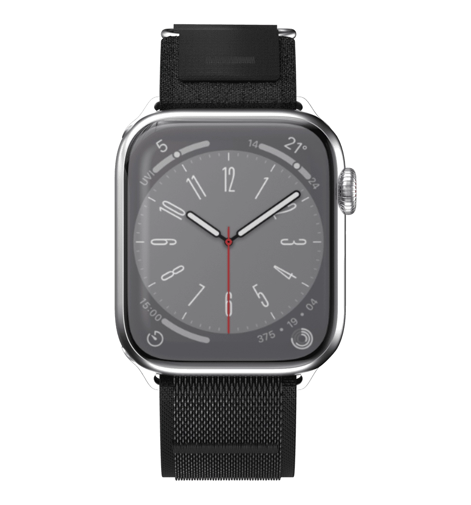 Ремешок Switcheasy Flex Woven Nylon Watch Loop 42/44/45/49mm Black (SAW459161BK23)