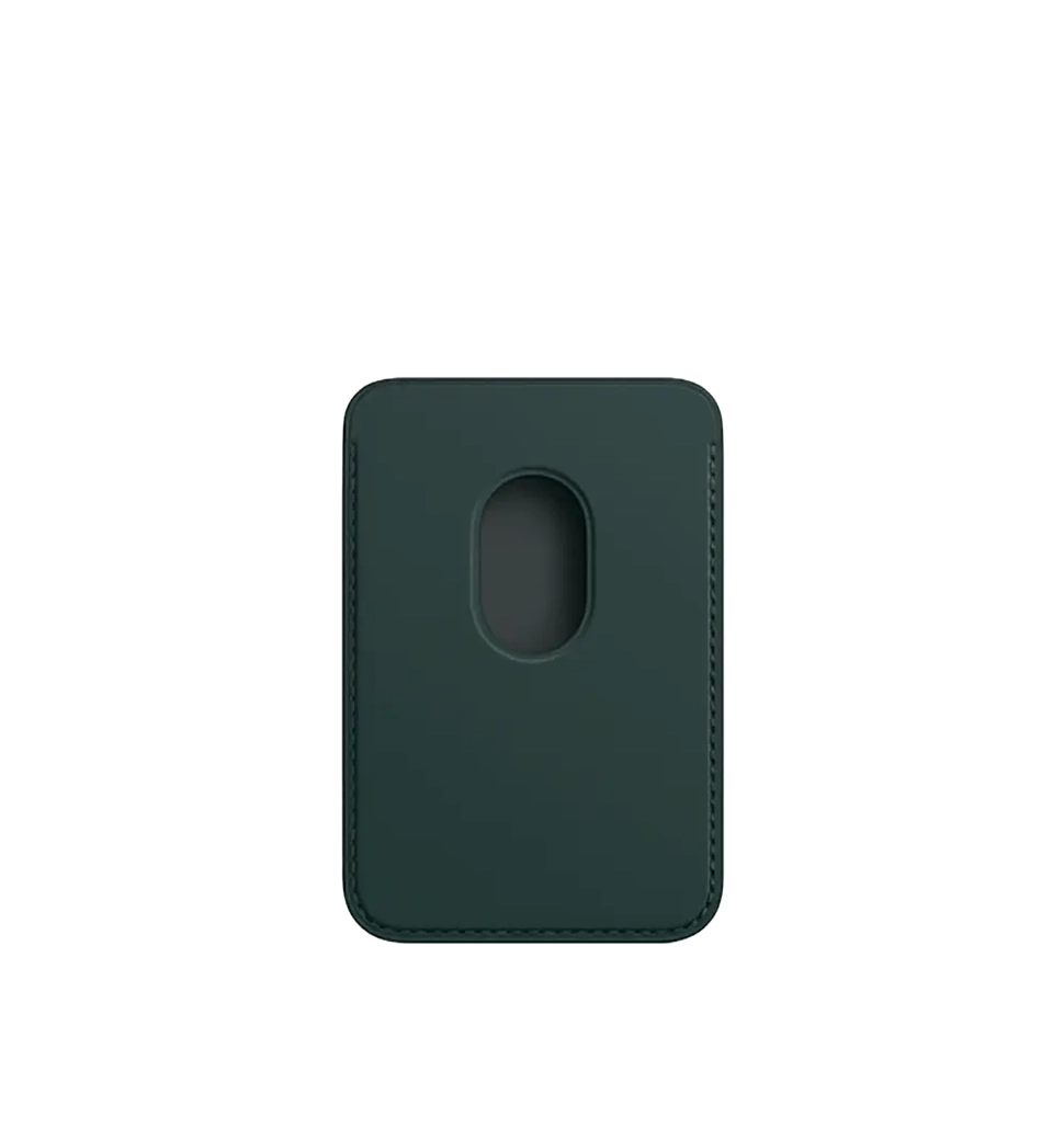 Чохол-гаманець iPhone Leather Wallet with MagSafe - Forest Green (MPPT3)