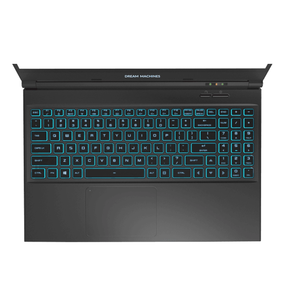 Ноутбук 15.6" Dream Machines RG3060-15UA33/Intel i5-12500H/16GB/1TBSSD/NVD 3060-6/DOS/Black