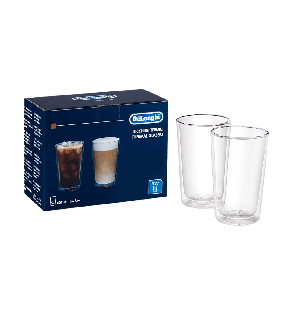 Набор стаканов DELONGHI DLSC319 DRINKS (2шт) 490 ML