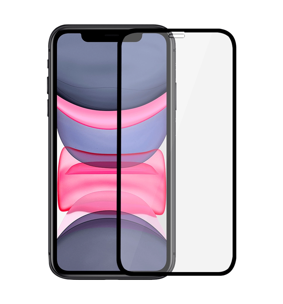 Защитное стекло ArmorStandart Icon 3D iPhone 11/XR Black (ARM55979-GI3D-BK)
