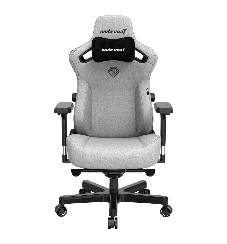 Кресло игровое Anda Seat Kaiser 3 Grey Fabric Size XL