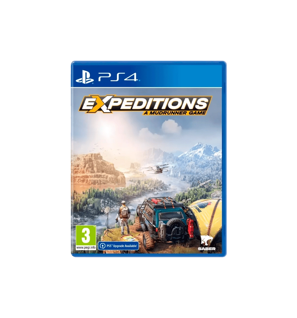 Игра консольная PS4 Expeditions: A MudRunner Game, BD диск
