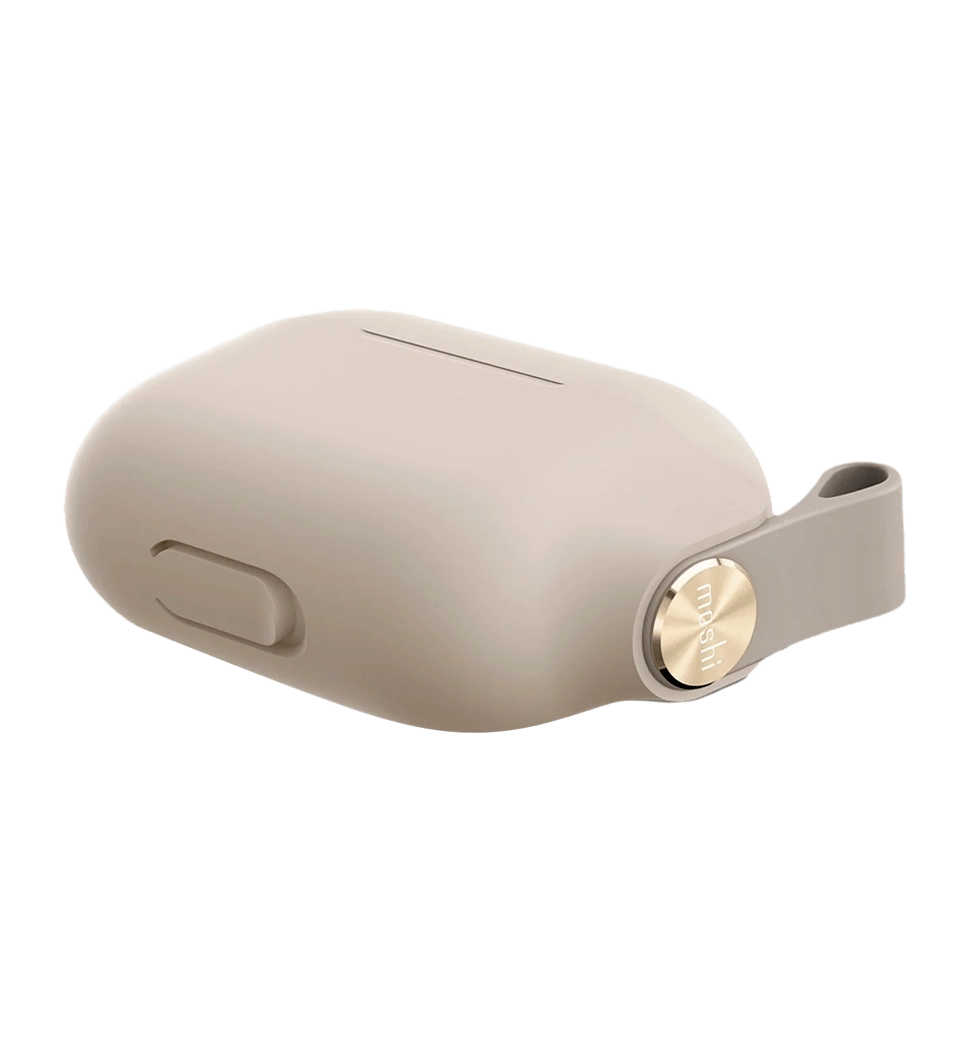 Чохол Moshi Pebbo Protective Case Savanna Beige for Airpods Pro 2nd Gen (99MO123165)