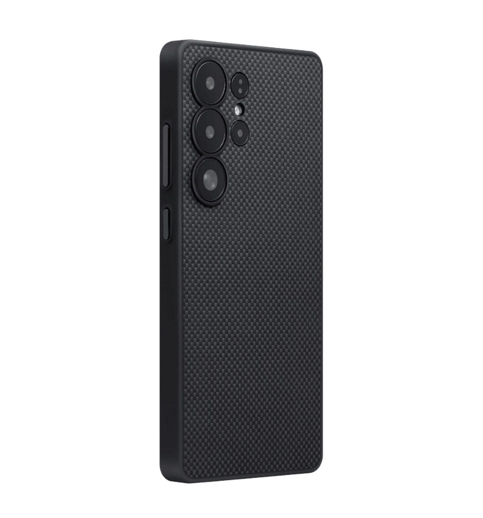 Чохол Pitaka PinButton Case Plain 600D Black/Grey for Samsung Galaxy S25 Ultra (PBS2501U)