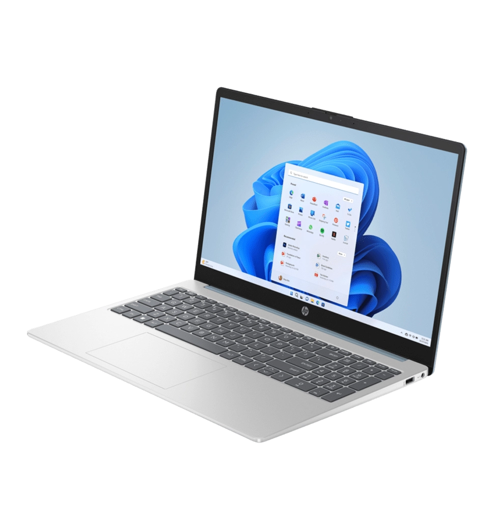 Ноутбук 15.6" HP 15-fc0028ua AG (9E5C2EA)/AMD R5-7520U/8GB/512GB SSD/AMD Radeon/Win11/Blue