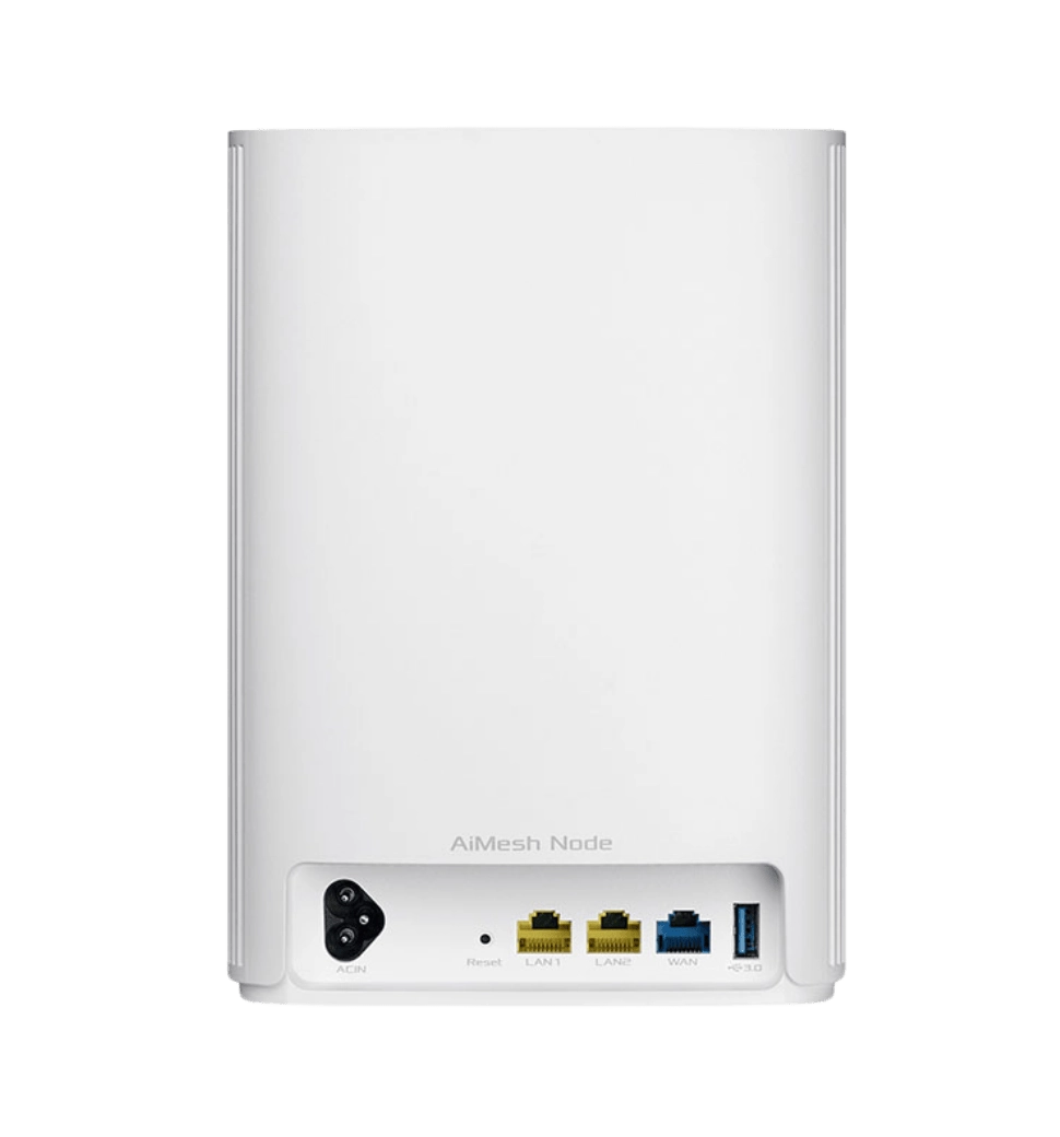 Система WiFi-Mesh ASUS ZenWiFi Hybrid XP4 AX1800, 2xGE LAN, 1xGE WAN, 1xUSB 3.2, 2мод, Powerline AV1