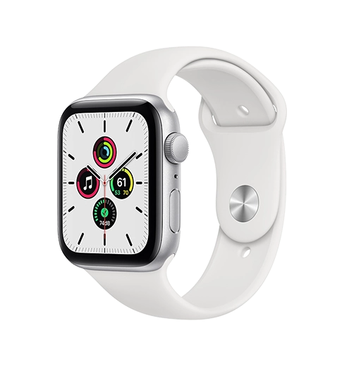 Смарт-часы Apple Watch SE 40mm Silver Aluminum Case with White Sport Band (MYDM2)