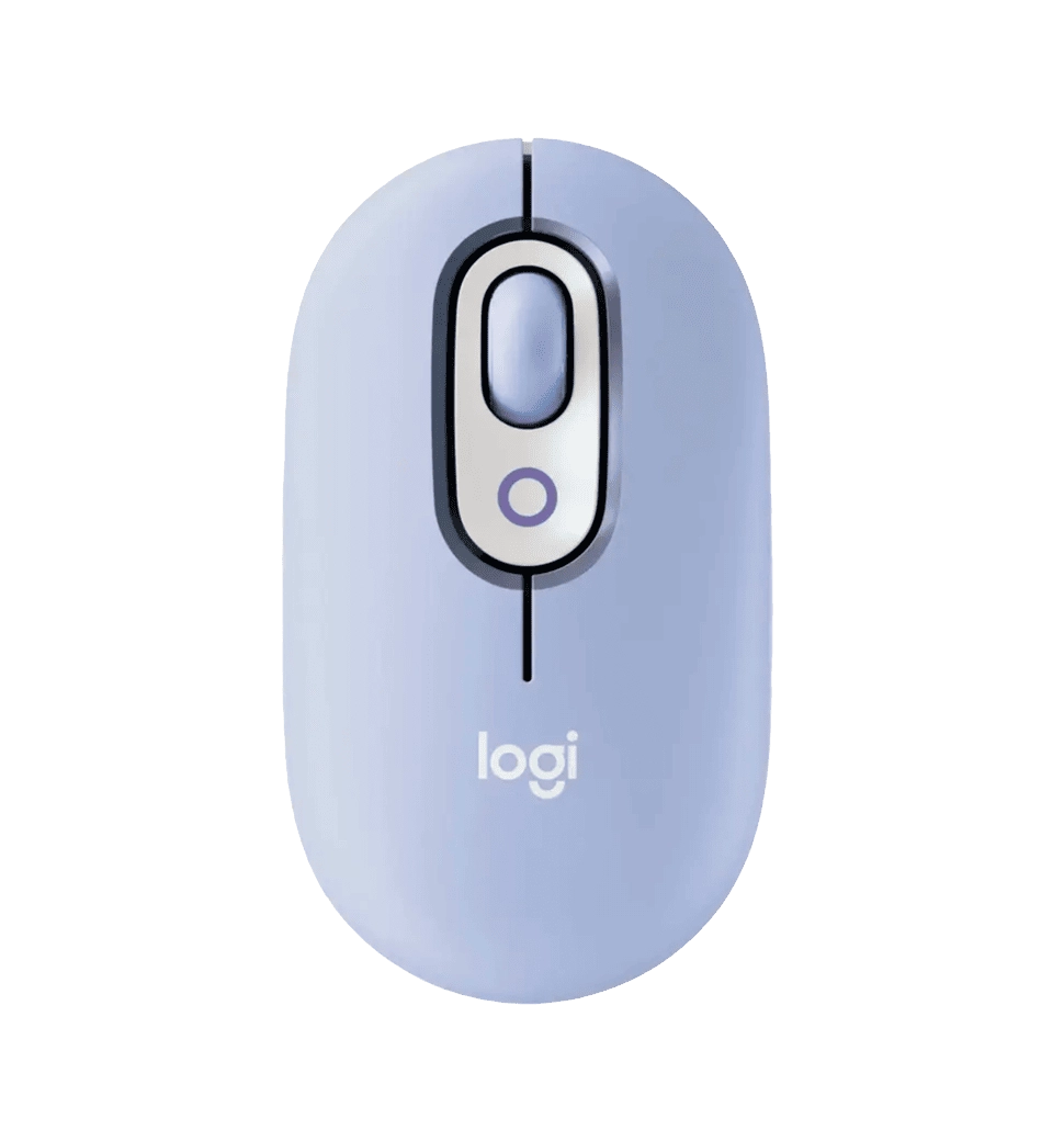 Миша LOGITECH POP Mouse with emoji - LILAC