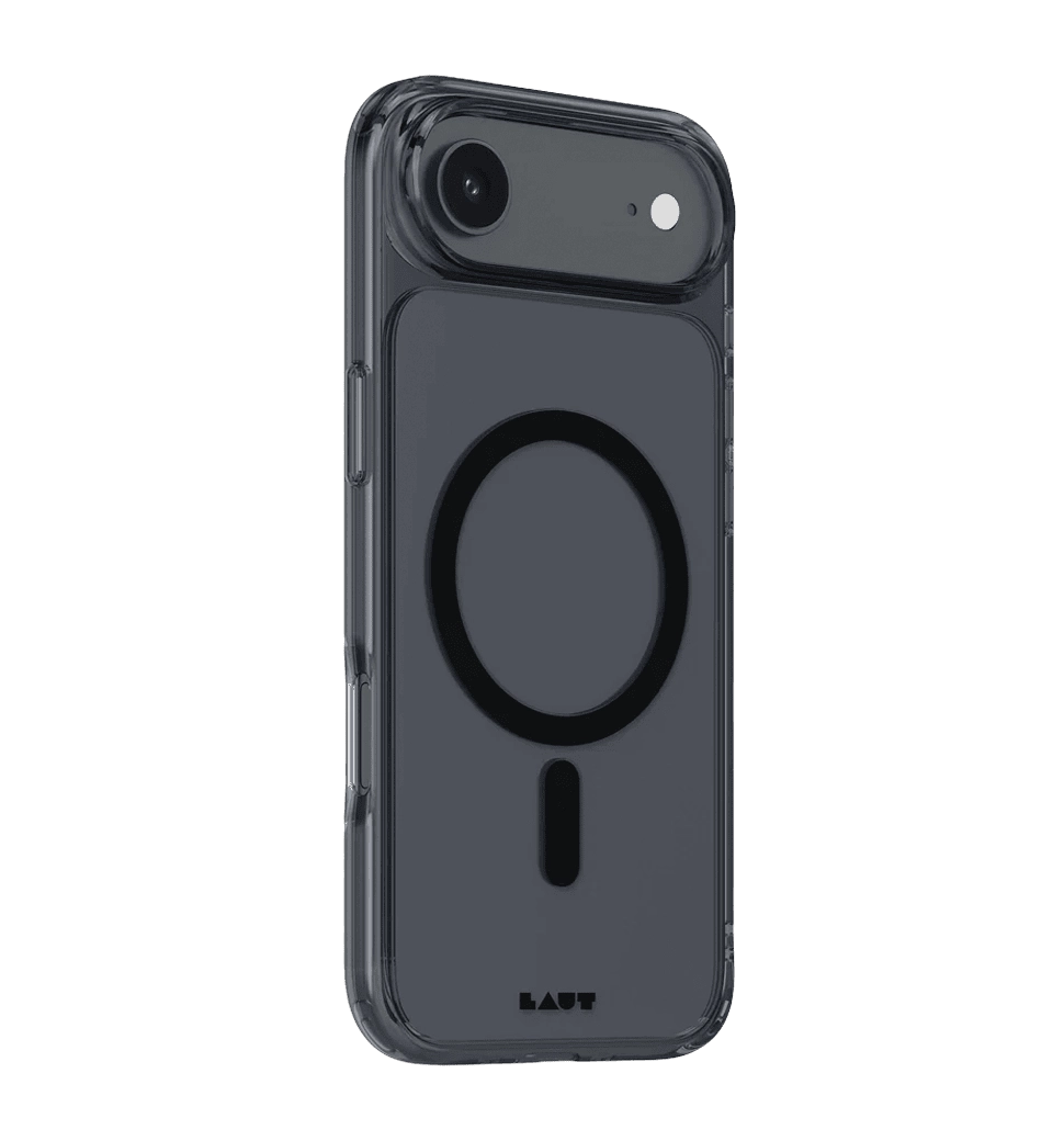 Чехол-накладка LAUT CRYSTAL FLURO for iPhone 17 MagSafe Black (L_IP25A_CF_BK)