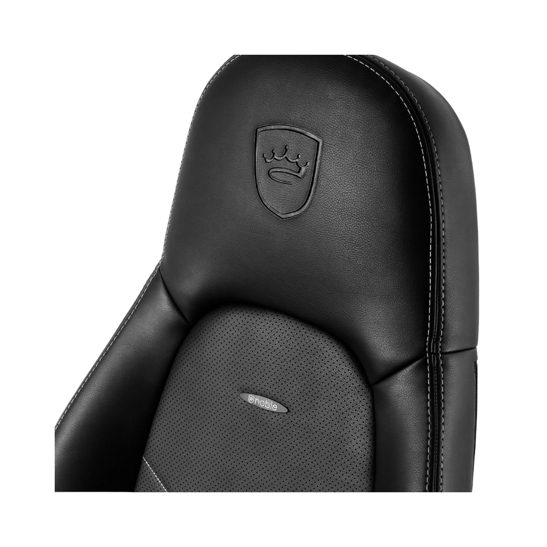 Кресло Noblechairs ICON Black/Platinum White