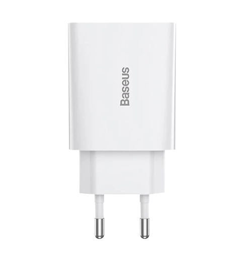 Адаптер Baseus Speed Mini PD Charger Type-C 20W White (CCFS-SN02)