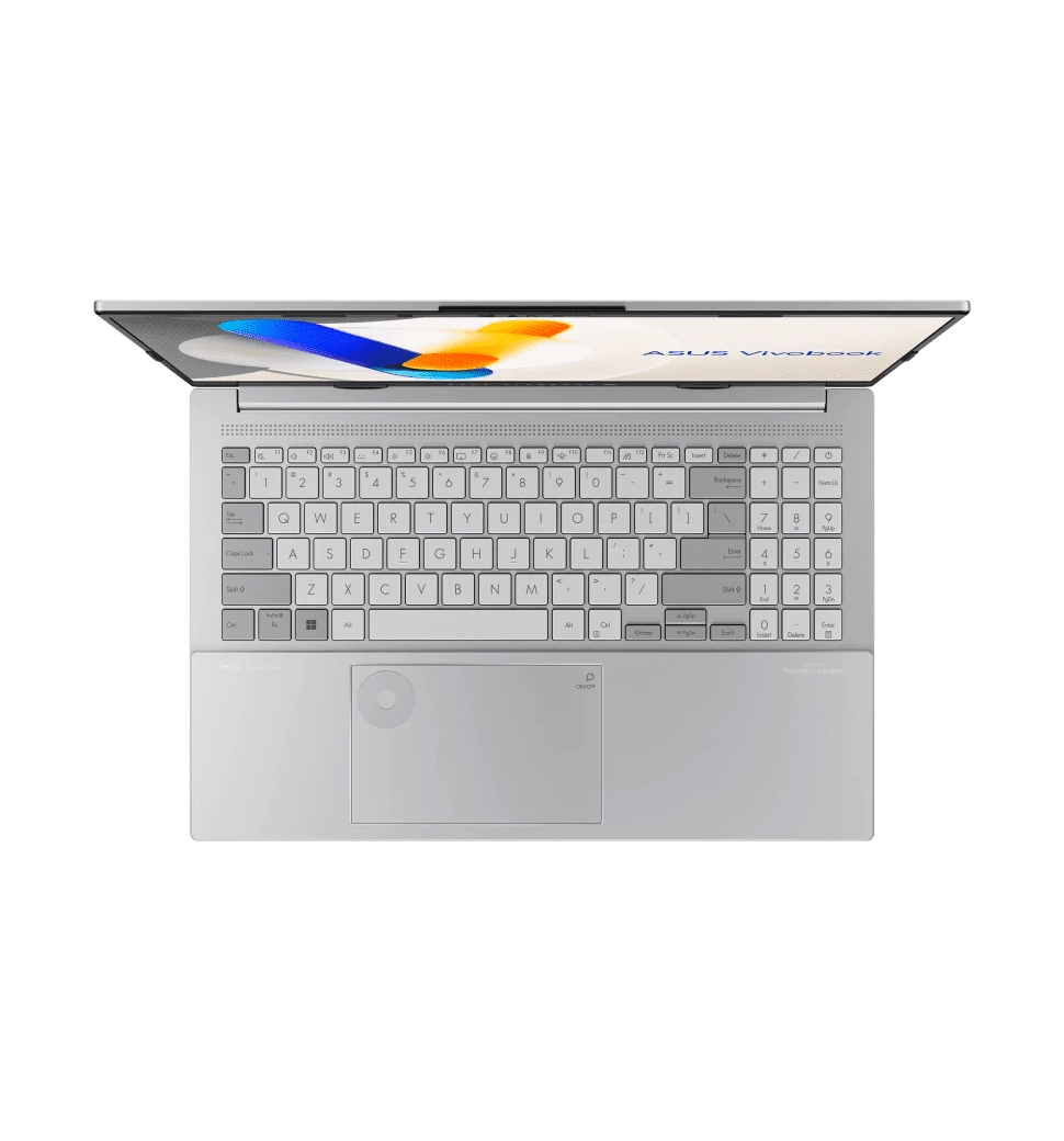 Ноутбук 15.6" ASUS Vivobook Pro 15 OLED N6506MU-MA027/Intel Ultra 9-185H/24GB/1TB SSD/NVD 4050-6/DOS/Silver