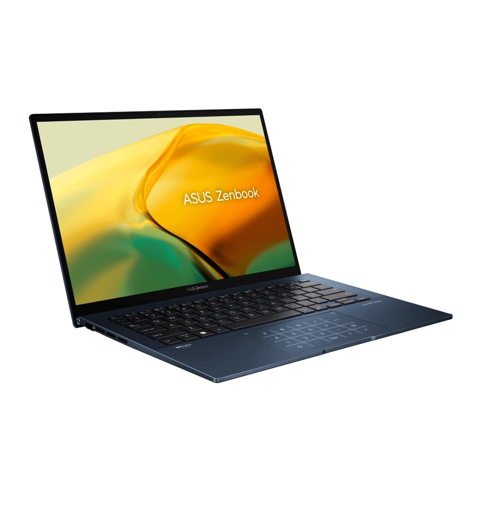 Ноутбук ASUS Zenbook 14 UX3402VA-KP782 14" WQXGA IPS, Intel i7-13700H, 16GB, F512GB, UMA, NoOS, Блак