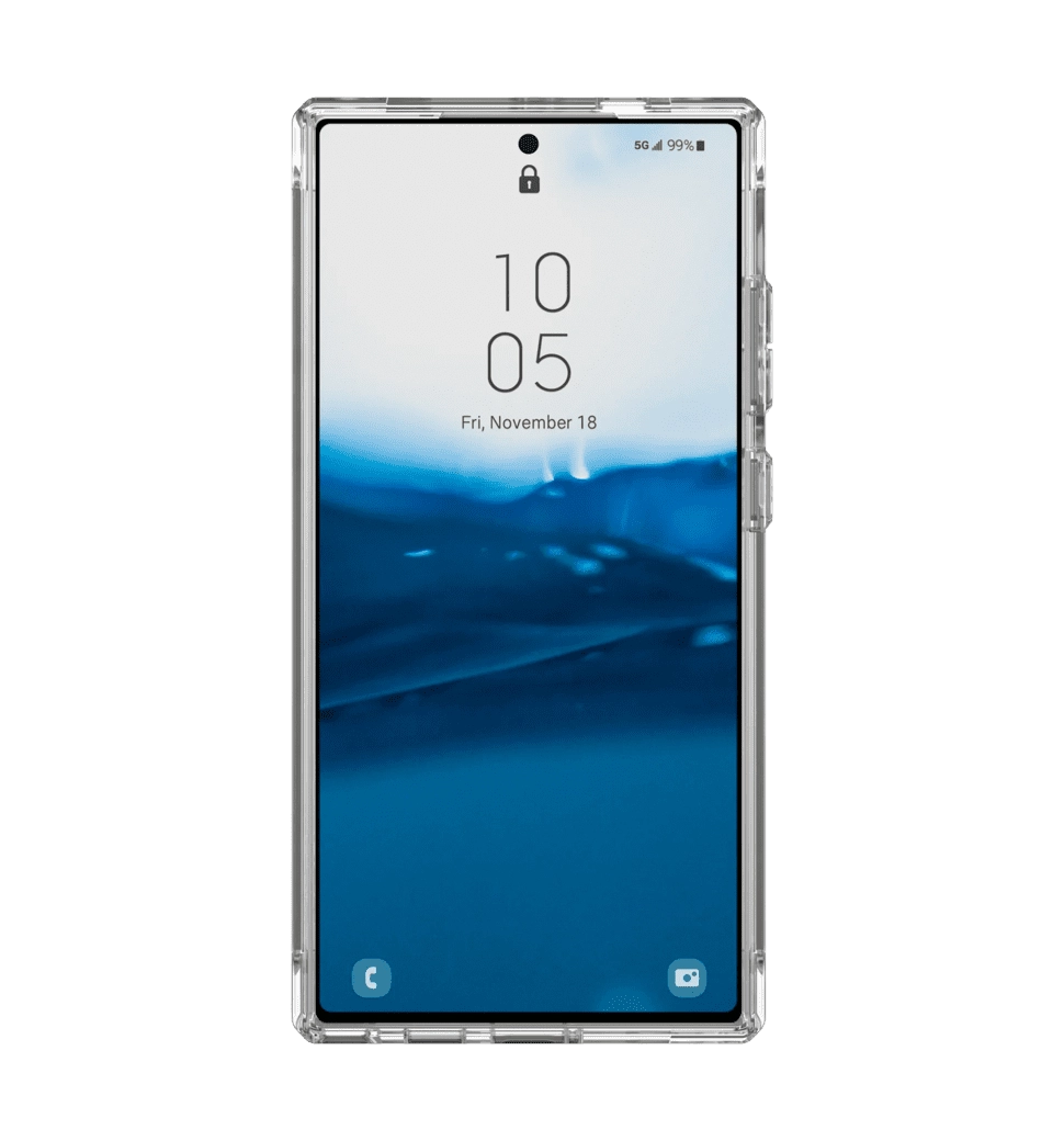 Чохол UAG для Samsung Galaxy S24 Ultra, Plyo, Ice (214432114343)
