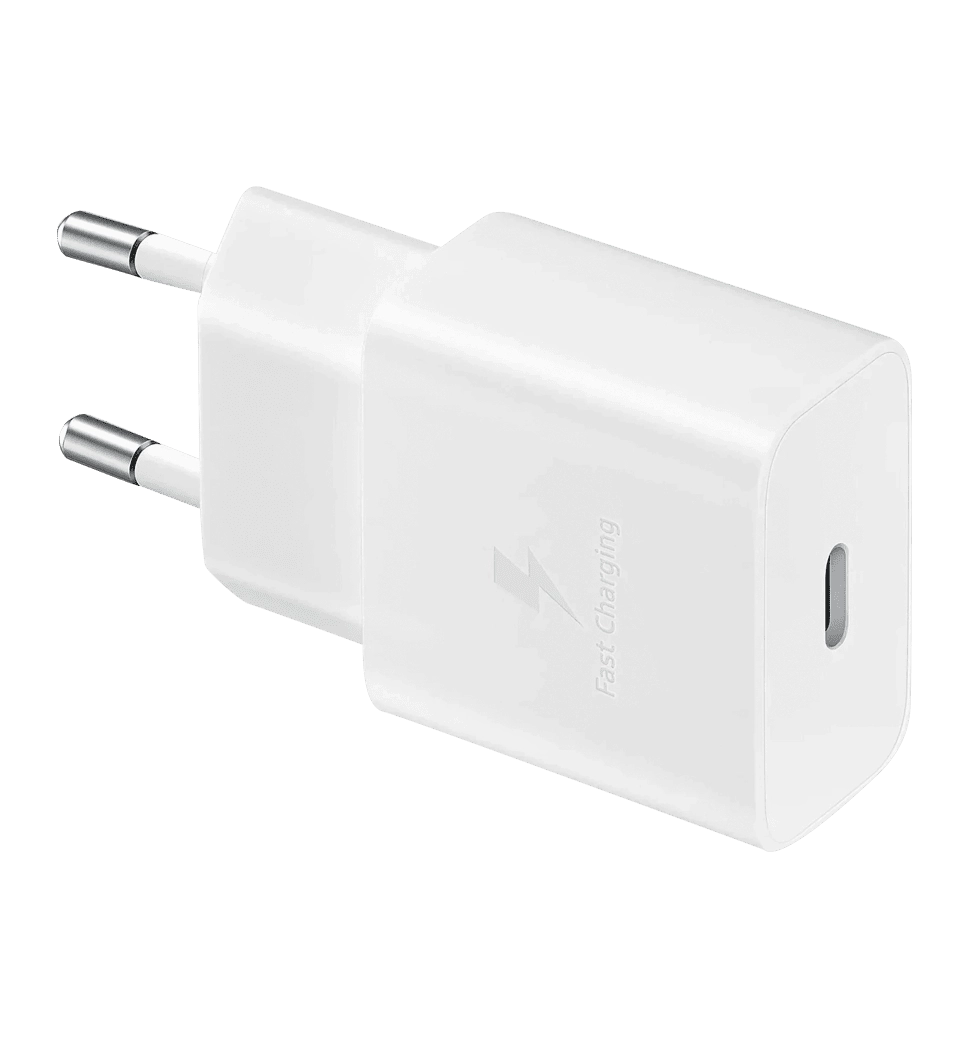 Адаптер Samsung Power Adapter 15W (w C to C Cable) (EP-T1510XWEG) White