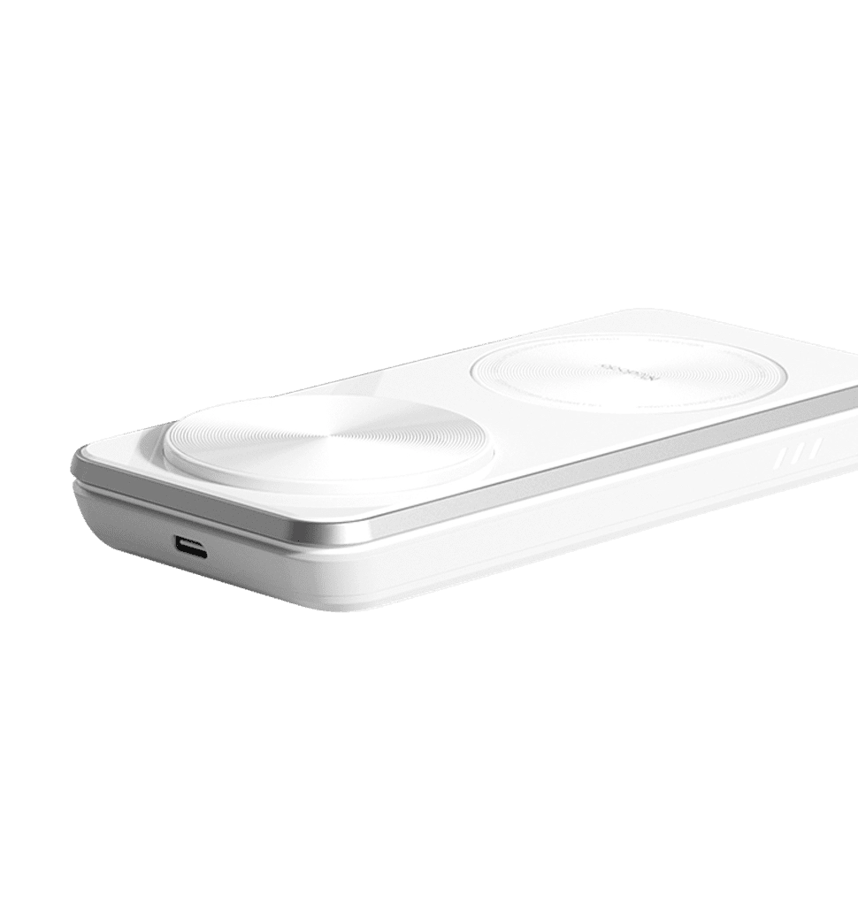 Беспроводная зарядка Mcdodo [CH-1150] Foldable Magnetic Travel Charging Station 3in1 (White)