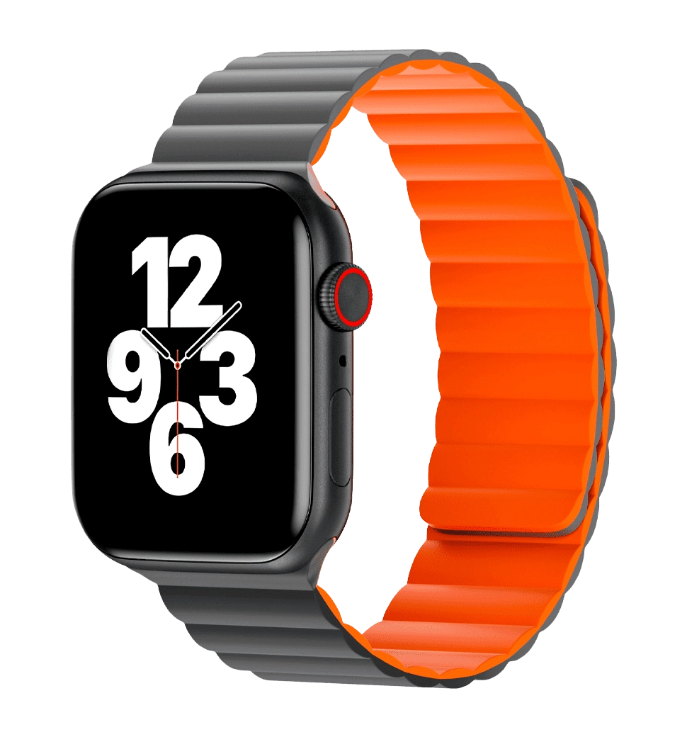 Grey apple watch band sales