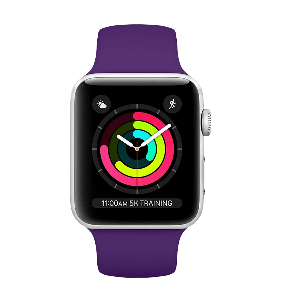 Ремешок Apple Watch 38mm Ultra Violet Sport Band (MQUJ2)