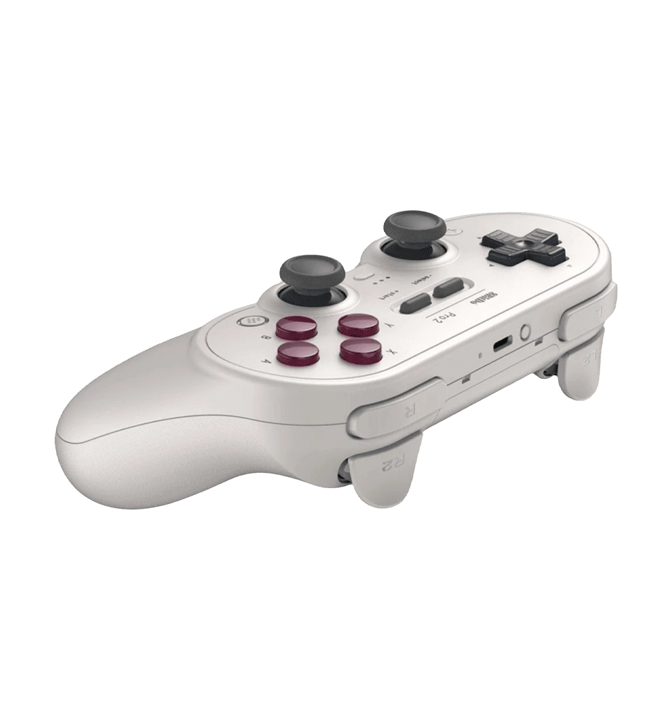 Геймпад 8BitDo: PRO 2 Wireless Gamepad Hall Edition - Gold Classic (PC/Steam Deck/Switch/Android/Apple)