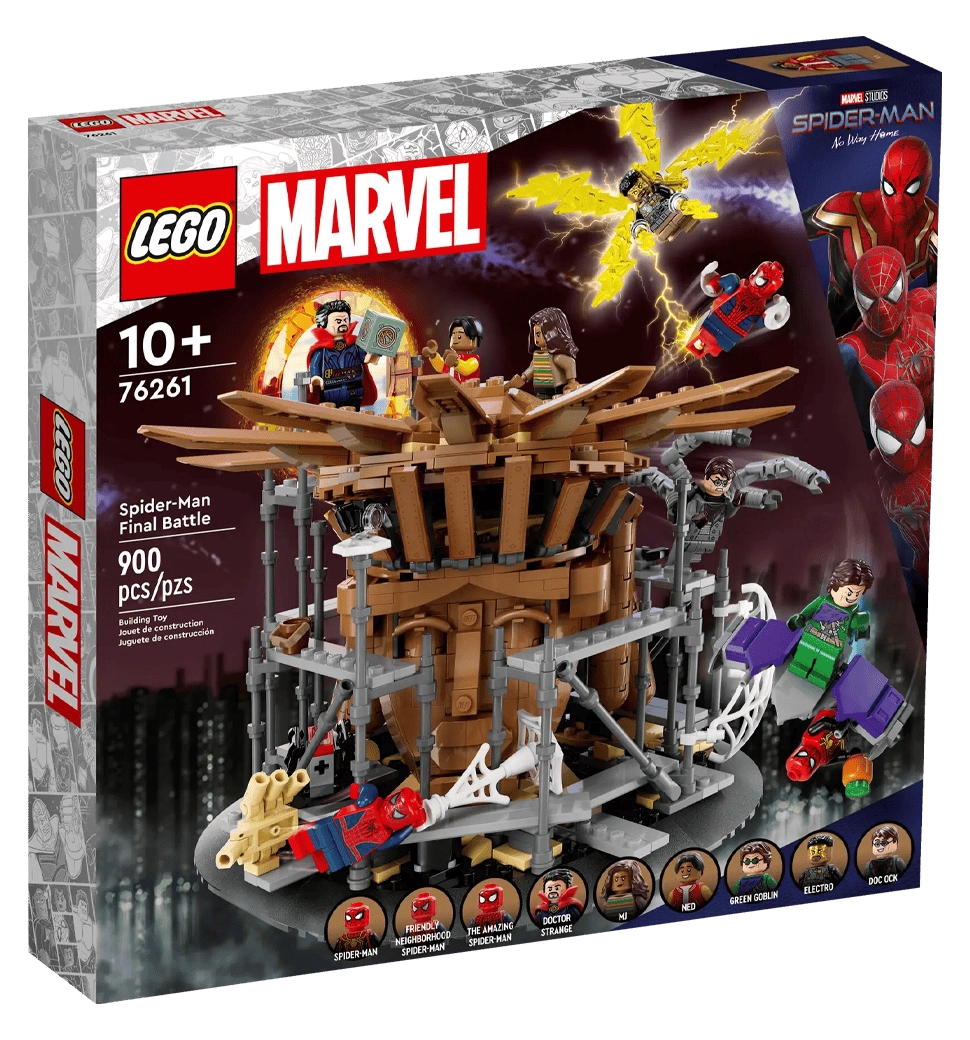 Конструктор LEGO Marvel Решающая битва Человека-Паука