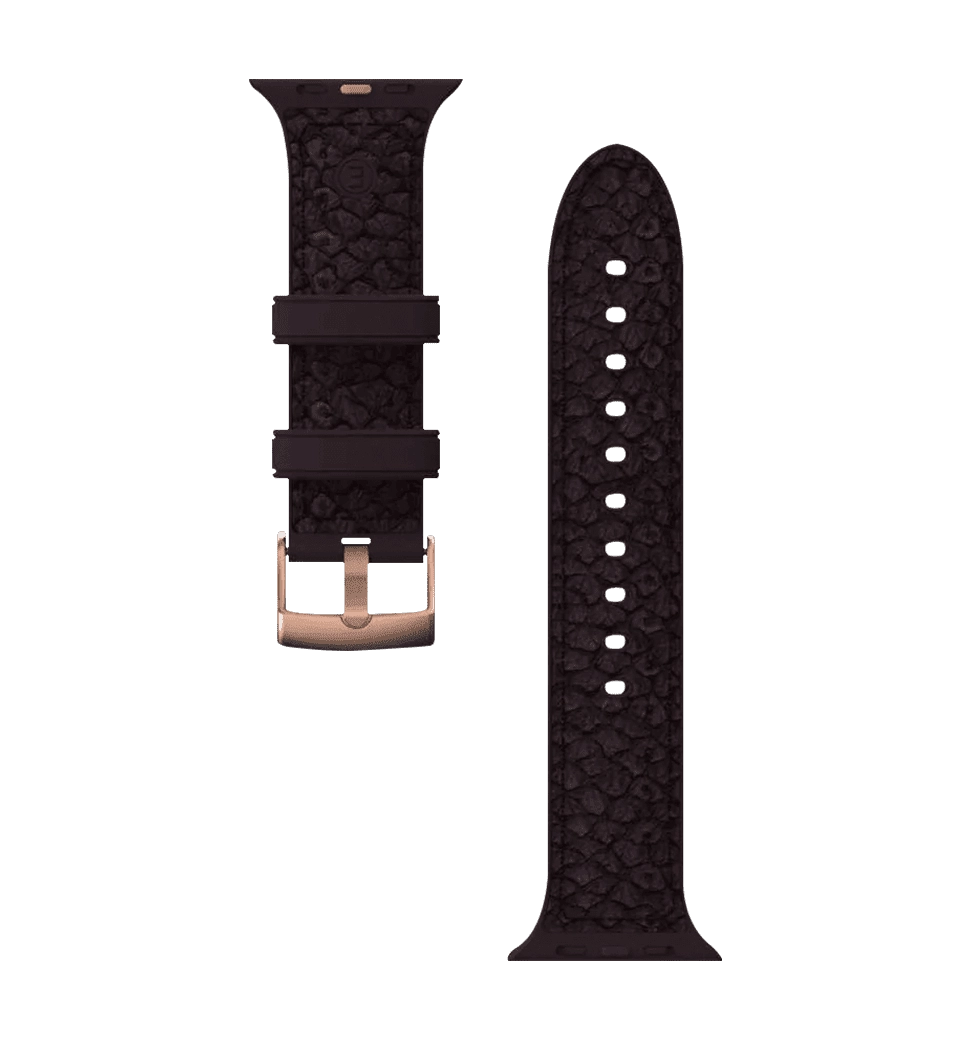 Ремешок Njord Salmon Leather Strap Rust для Apple Watch 45mm/44mm (SL14123)