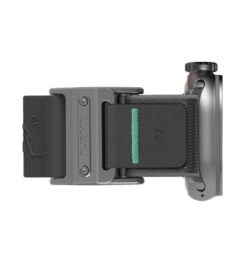 Ремешок  AULUMU A11 band for Apple Watch,  Silver buckle+Carbon Green Strap silver+might purple A11-NL-SL-GY